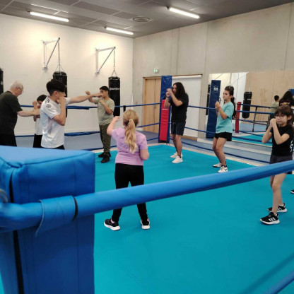 Entraînement de boxe anglaise le samedi matin