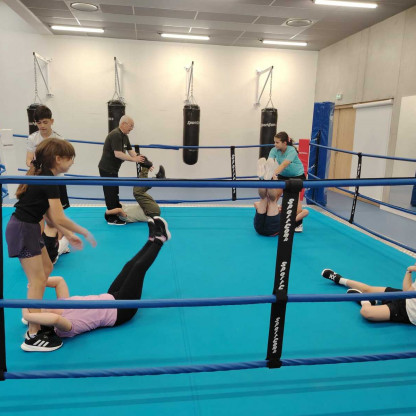 Entraînement de boxe anglaise le samedi matin