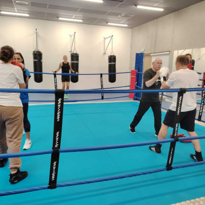 Entraînement de boxe anglaise le samedi matin