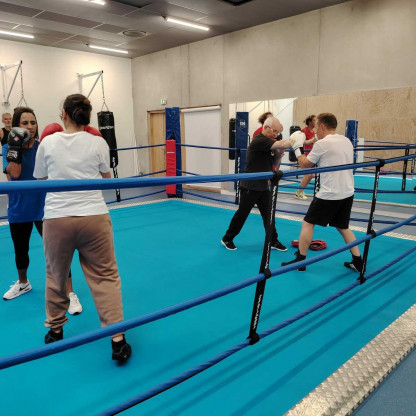 Entraînement de boxe anglaise le samedi matin