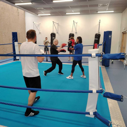 Entraînement de boxe anglaise le samedi matin